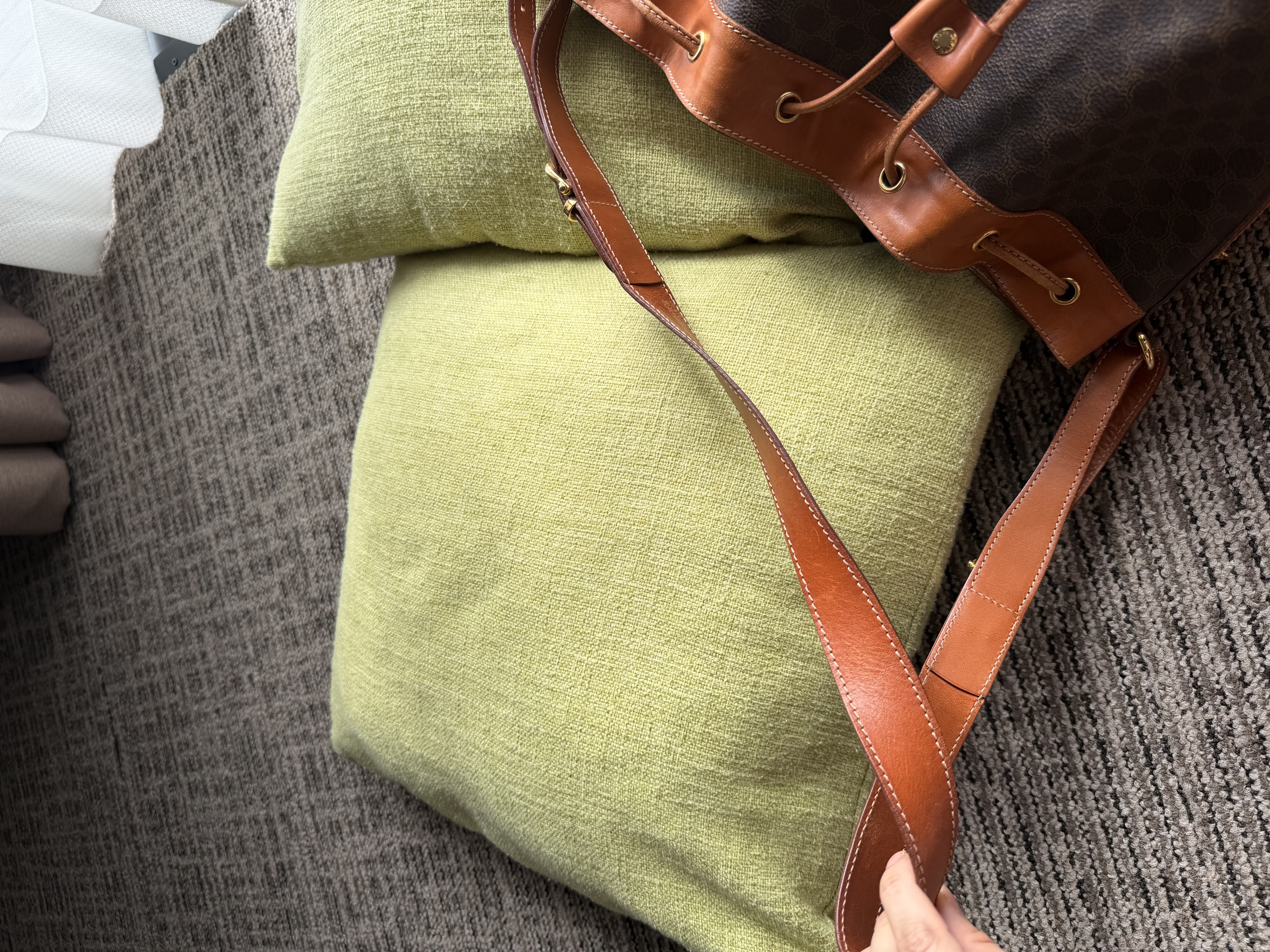 Vintage celine bucket bag