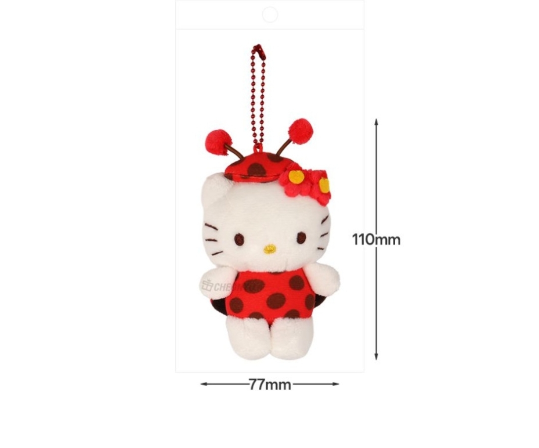 Sanrio 甲蟲Keyring公仔