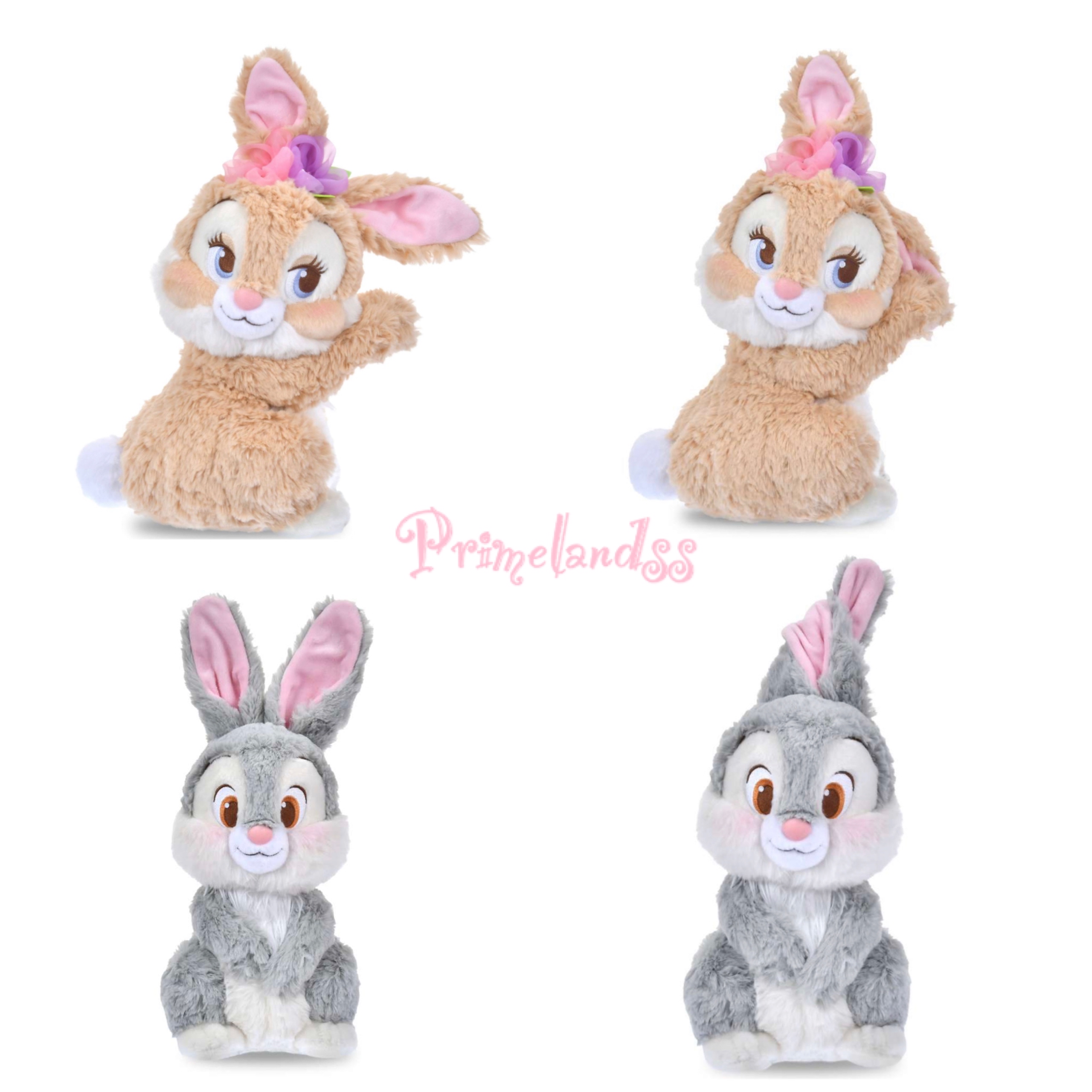 Miss Bunny & Thumper公仔