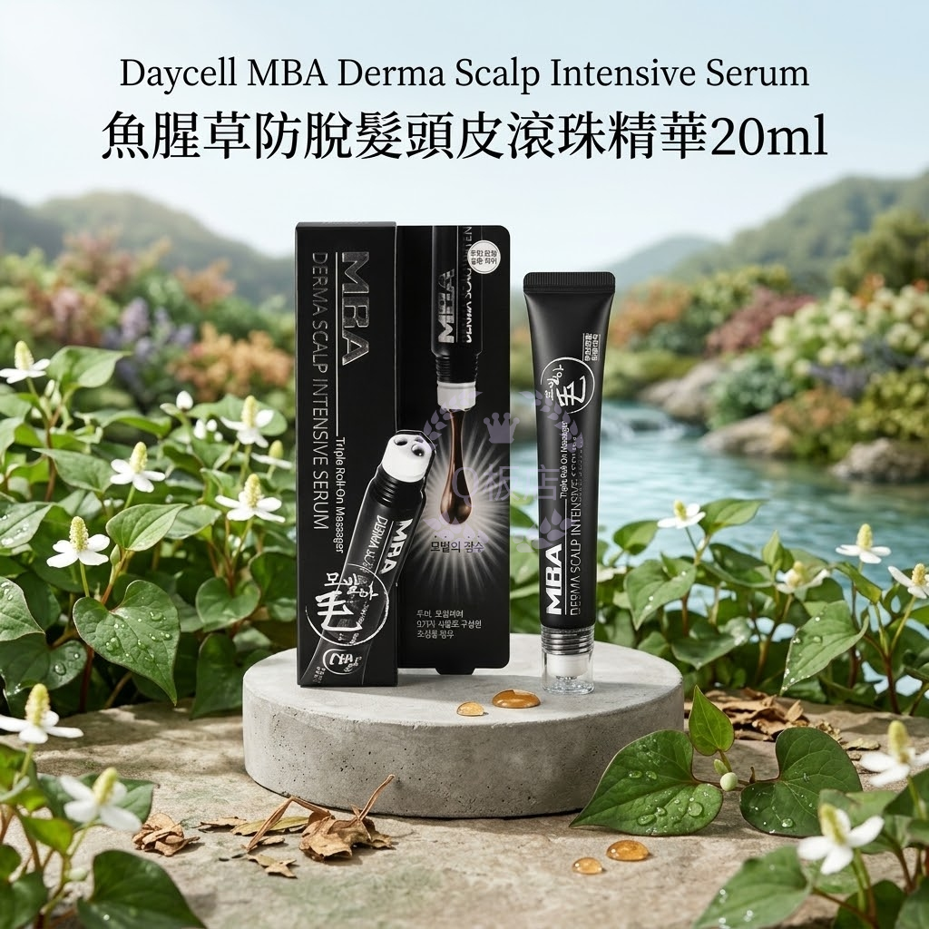 Daycell MBA Derma Scalp Intensive Serum 魚腥草防脫髮頭皮滾珠精華 20ml