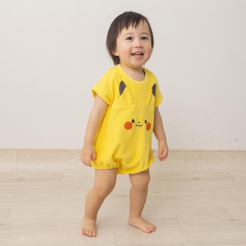 Monpoke比卡超短袖包屁衣 70/80cm