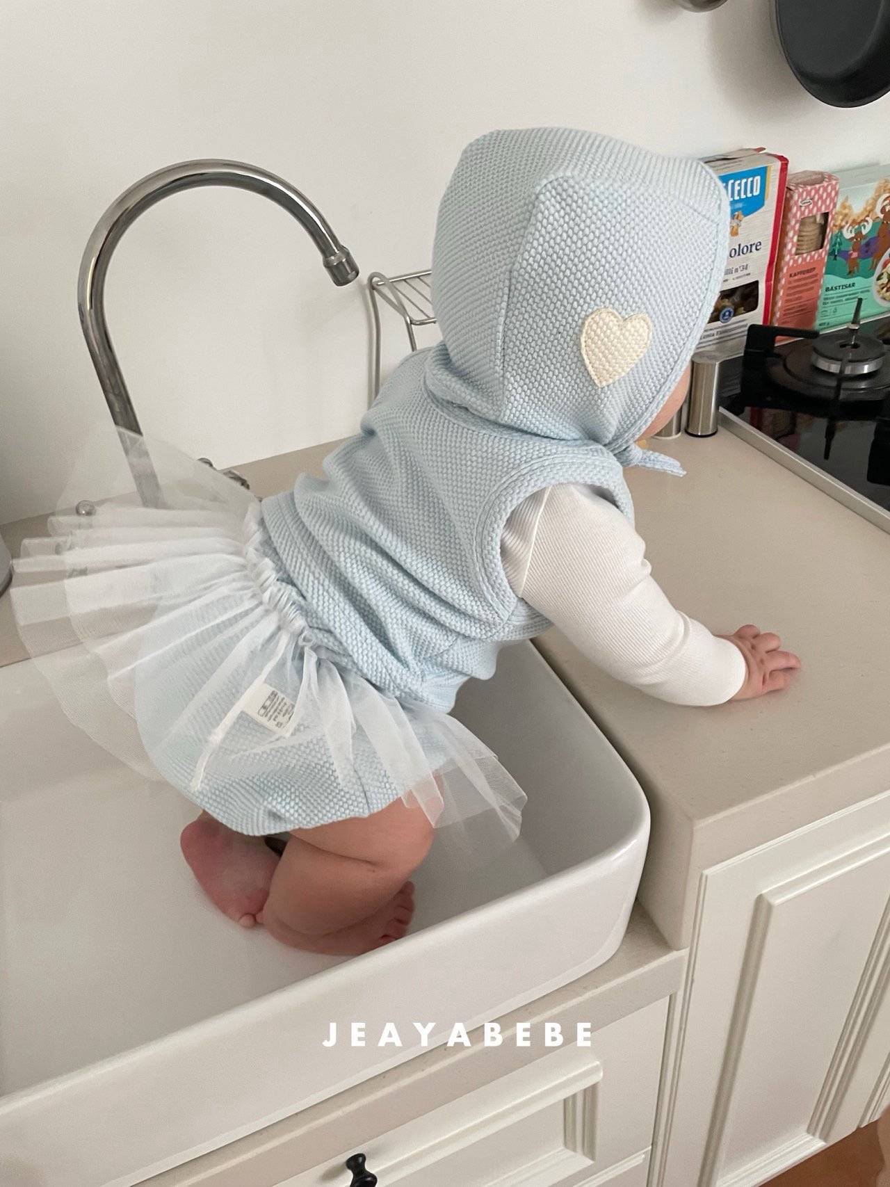 🇰🇷Jeayabebe set (帽+馬甲背心+褲）