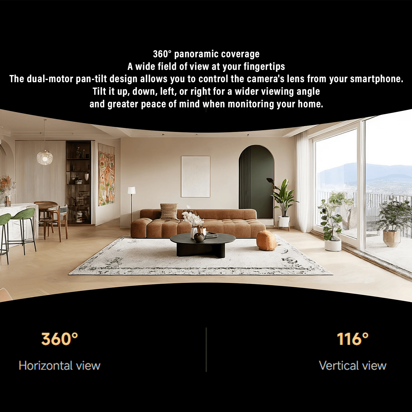Xiaomi C500 360° Smart Camera AI Detection (BHR089JMY)