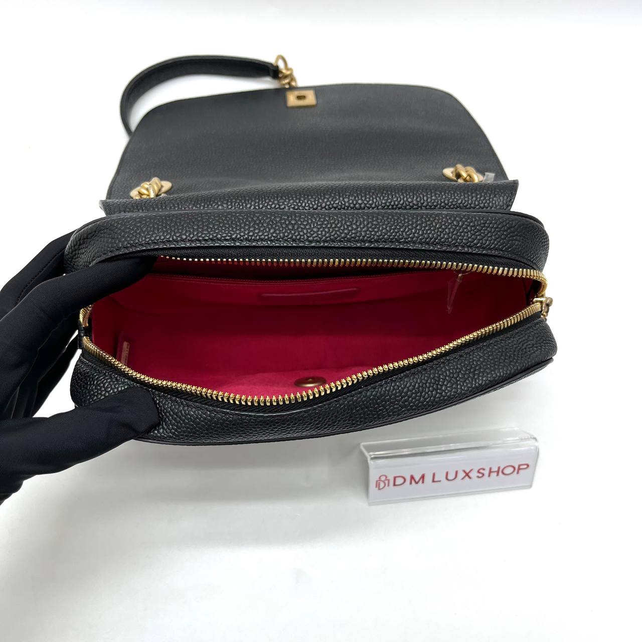 Chanel CC Zipped Flap Black Caviar GHW (Serial 29, Y: 2020)