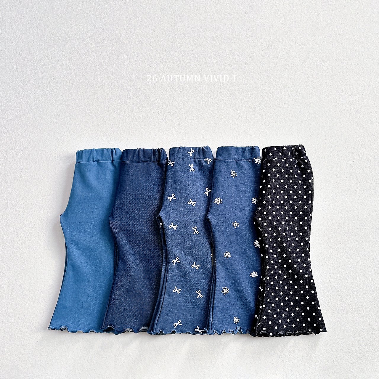 Vivid | Soft denim pants