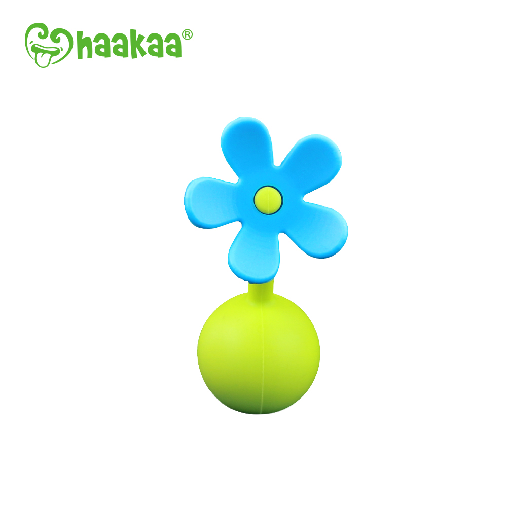 Haakaa 矽膠吸乳器花塞（藍色 / 橙色）