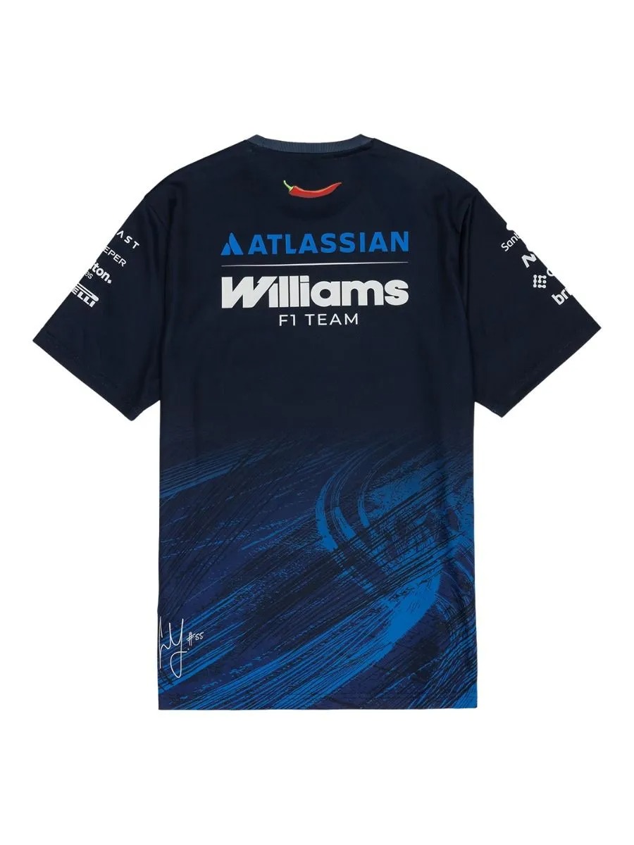 F1 Williams 威廉士車隊 2026 Carlos Sainz Team Tech Tee 60941838