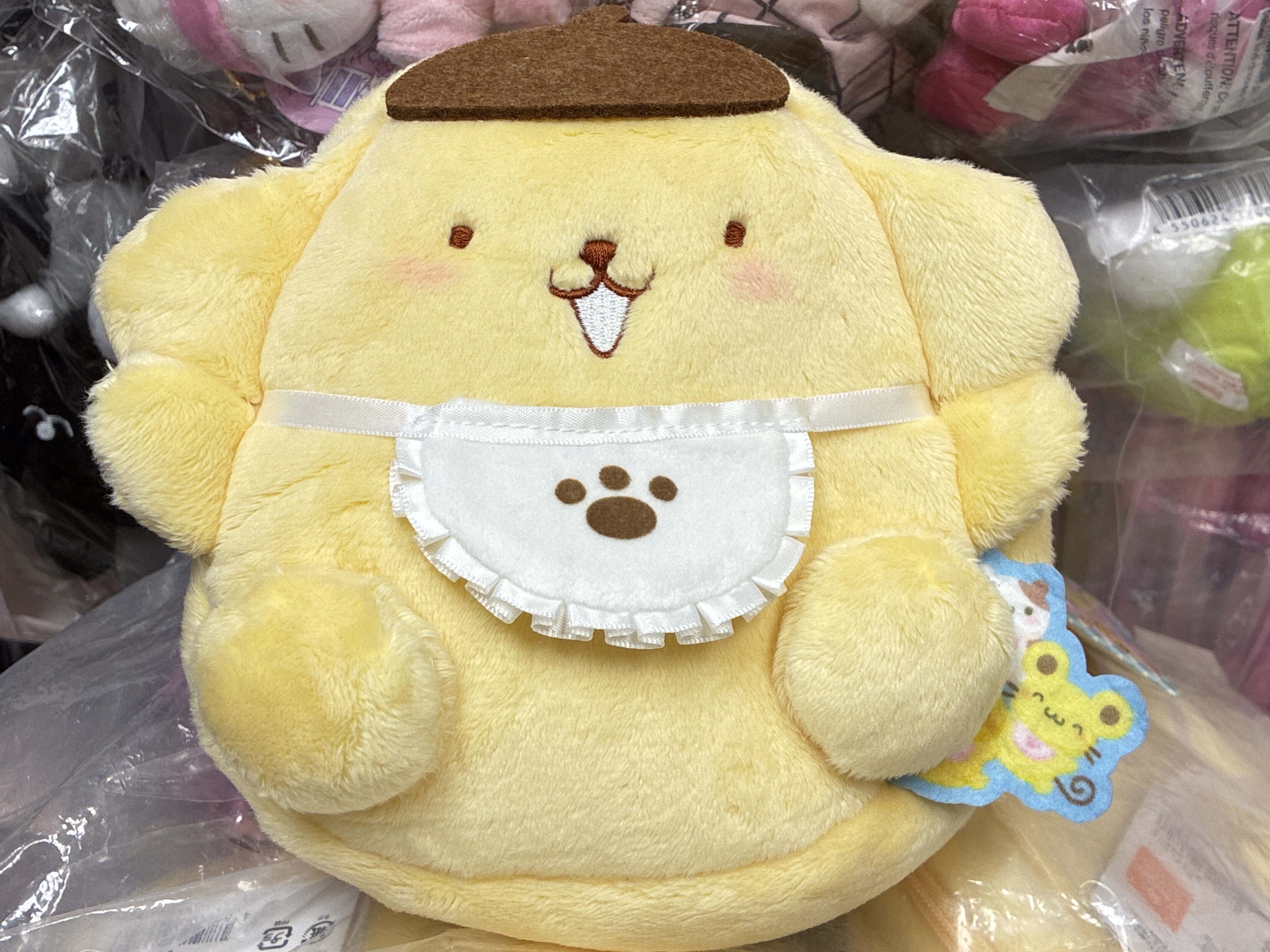 布甸狗甜品派對系列毛公仔拉鏈袋