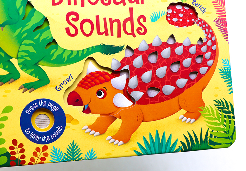 Usborne Dinosaur Sounds恐龍觸摸發聲書