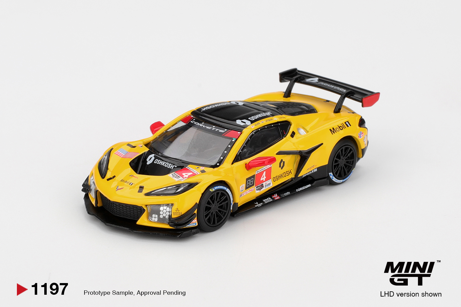 Chevrolet Corvette Z06 GT3.R #4 Corvette Racing by Pratt Miller Motorsports 2025 IMSA Daytona 24 Hrs - MGT01197-L 