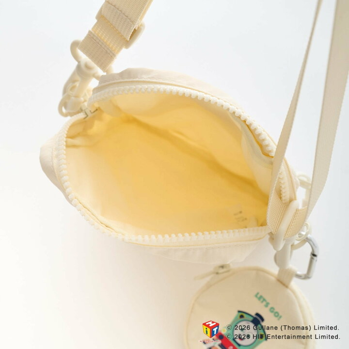 🇯🇵預訂 日本直送🇯🇵Petit Main x Thomas湯瑪士小火車系列兩色標誌刺繡單肩包