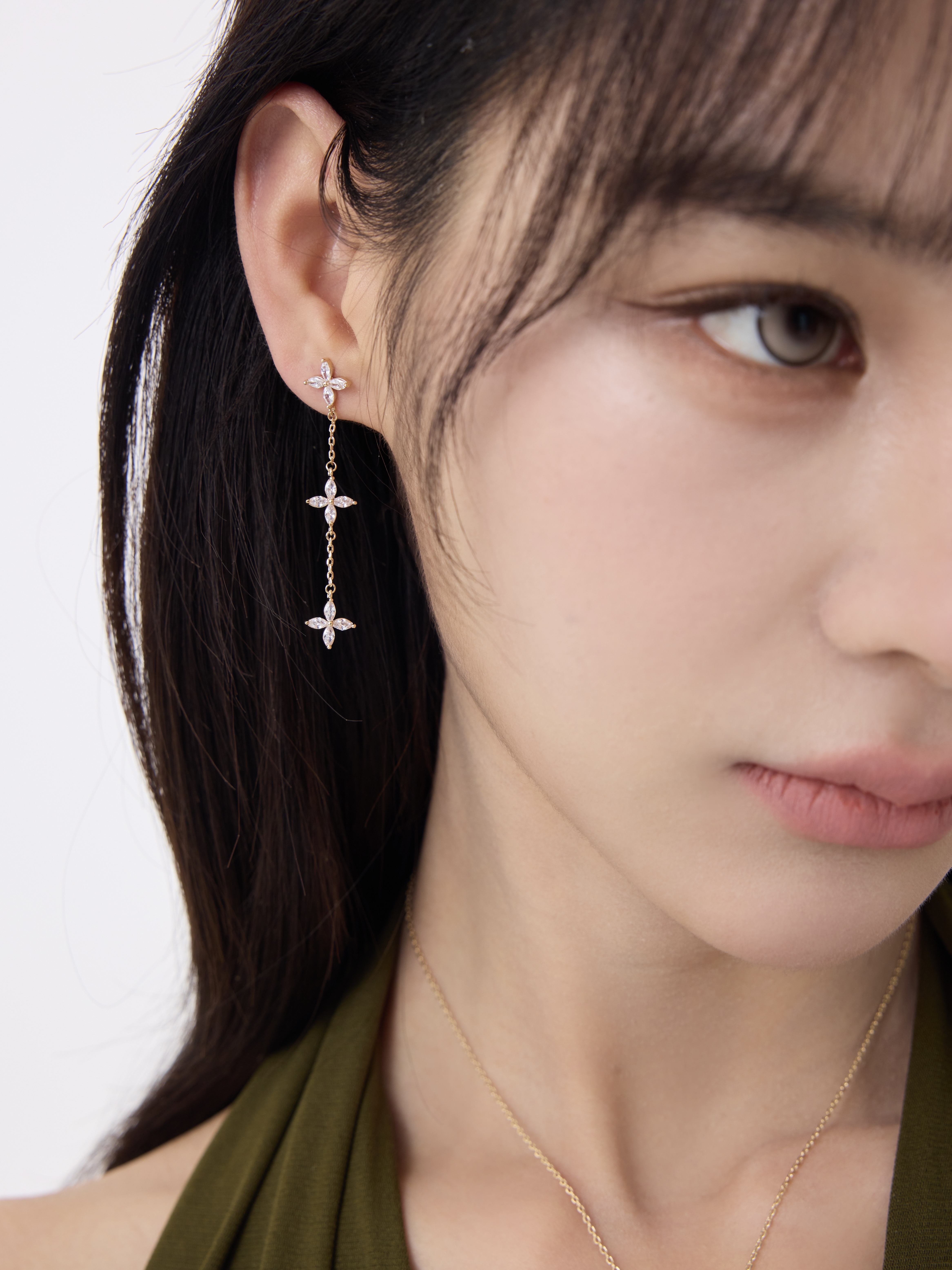 ✨耳環款！超靚自留✨ Fleur de Lumière Earring Plaqué or