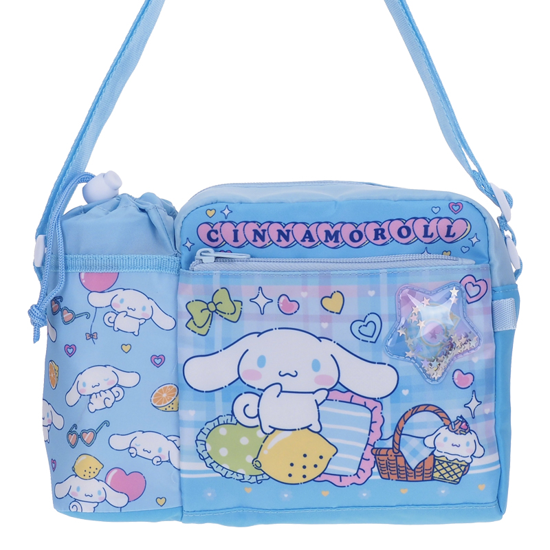 Cinnamoroll Kid's Shoulder Bag with Bottle Bag 小童斜揹袋連水樽格