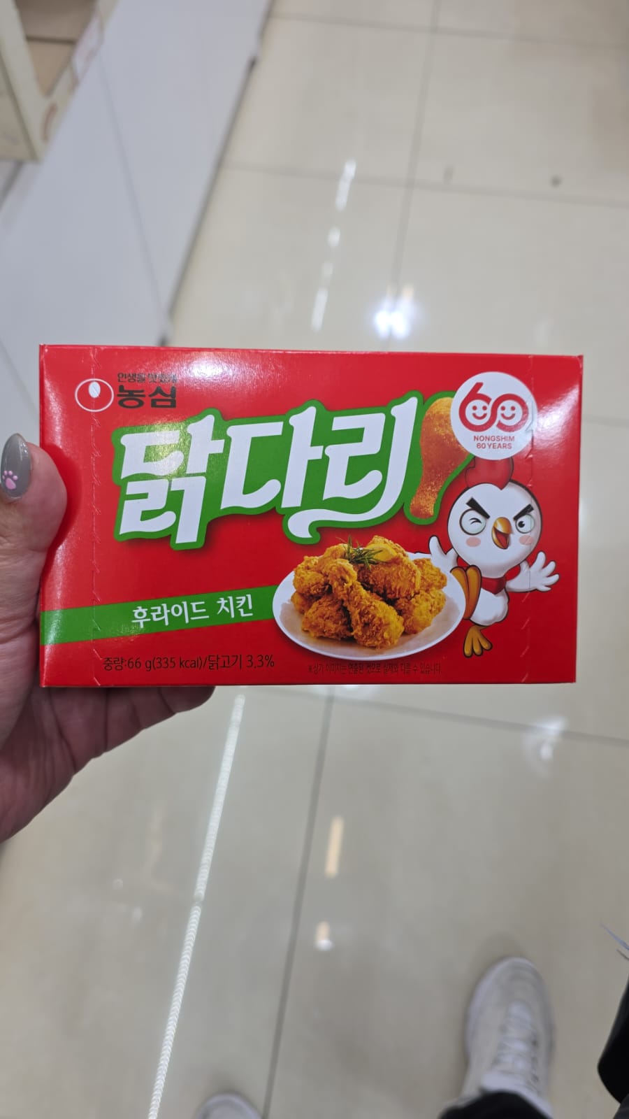 農心炸雞腿餅乾