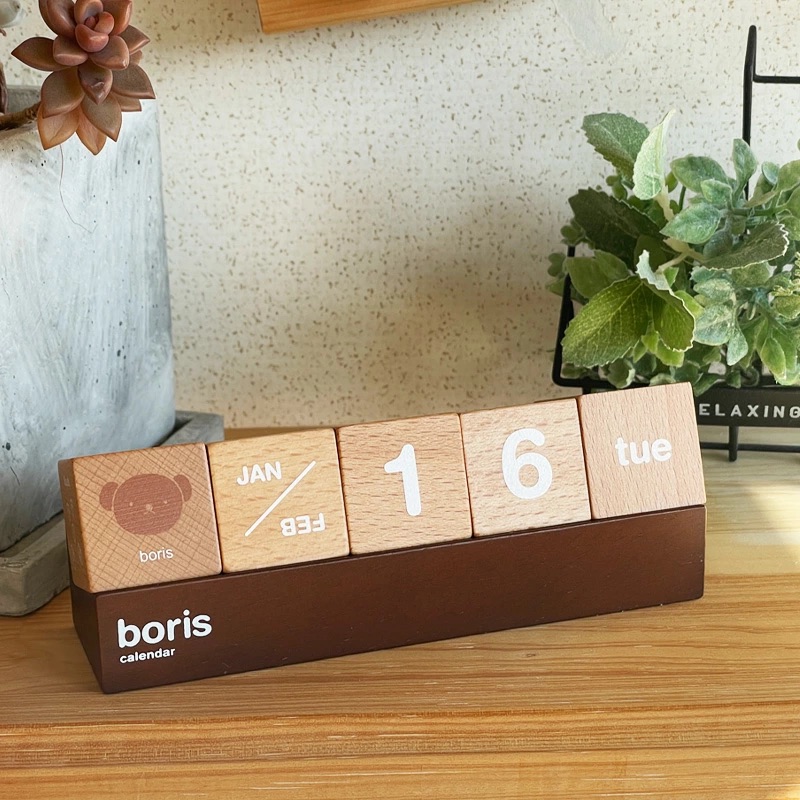 📦訂購 日本代購 米菲 Miffy BORIS 木質萬年曆