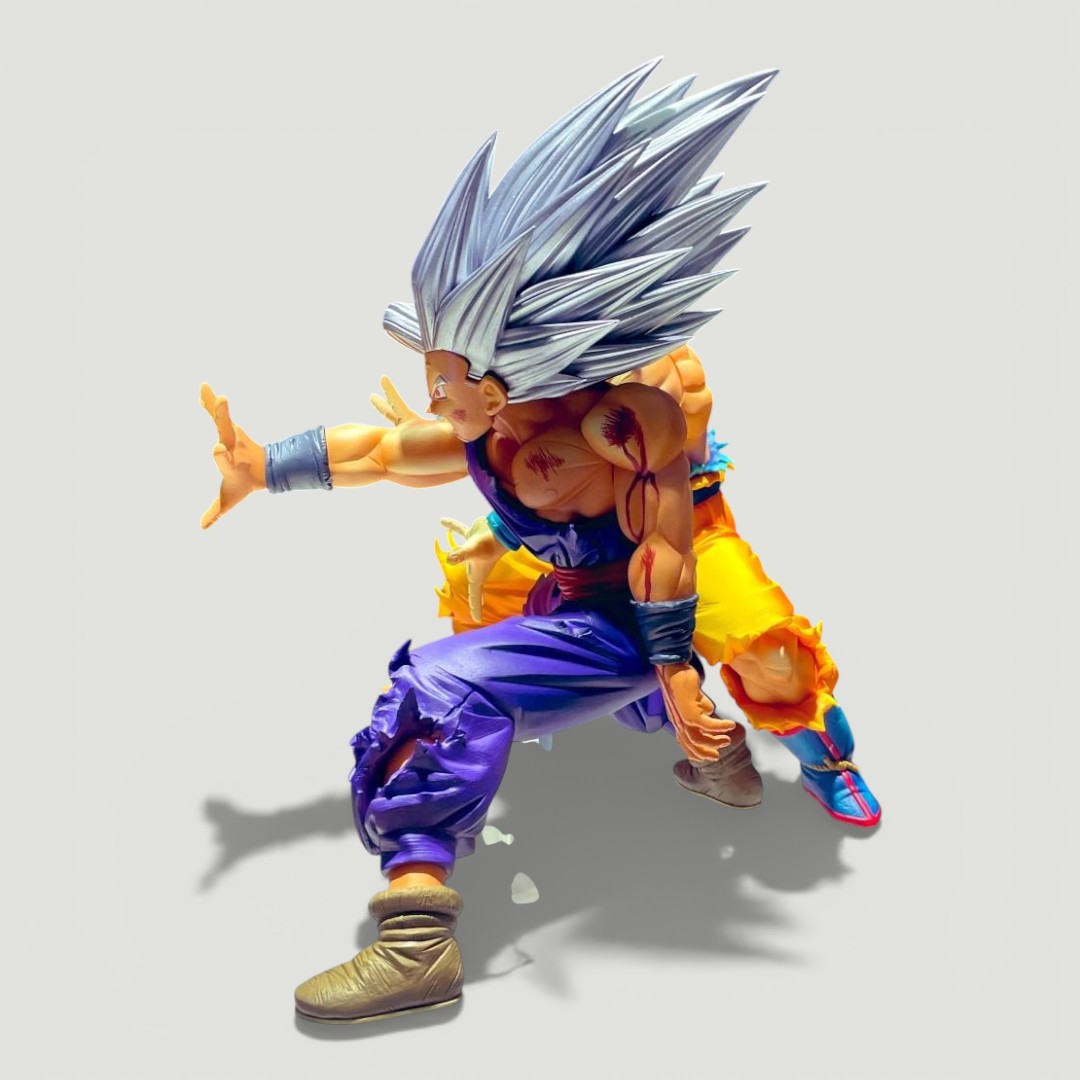 V Jump應募限定 Masterlise -Outside- PVC 模型 - 孫悟空 身勝手之極意 & 野獸悟飯《龍珠超》連書