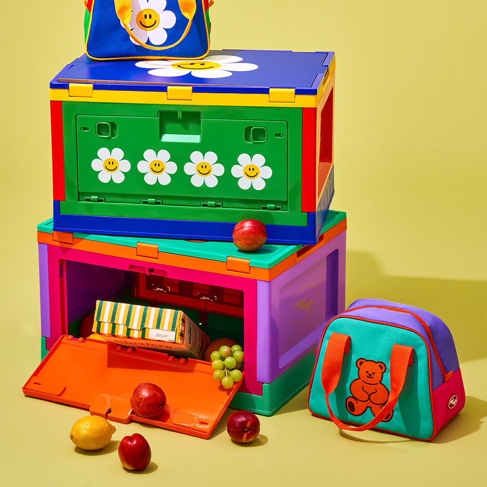 Wiggle Wiggle 可愛卡通可摺疊儲物箱