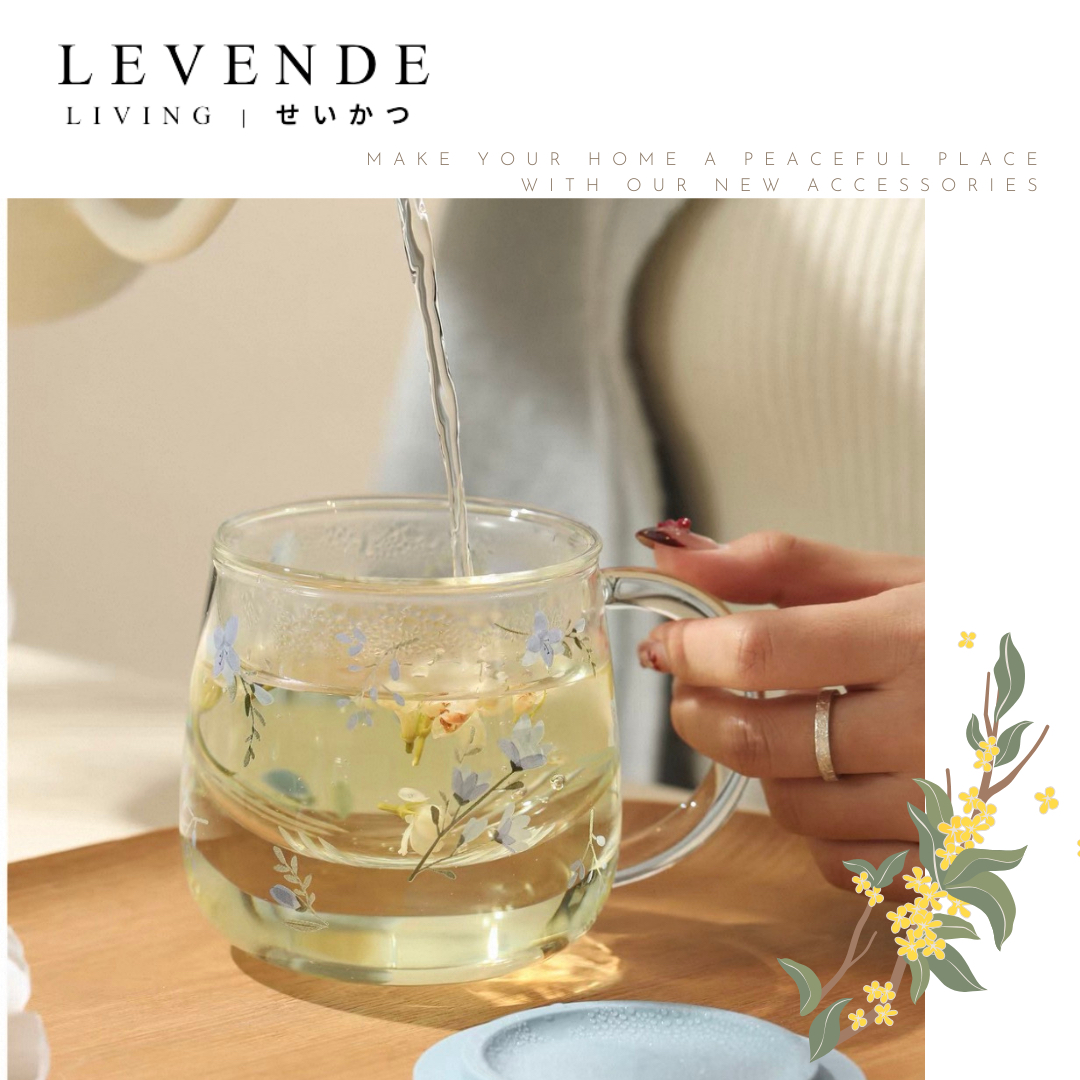 Levende 小蒼蘭高硼硅耐熱玻璃杯