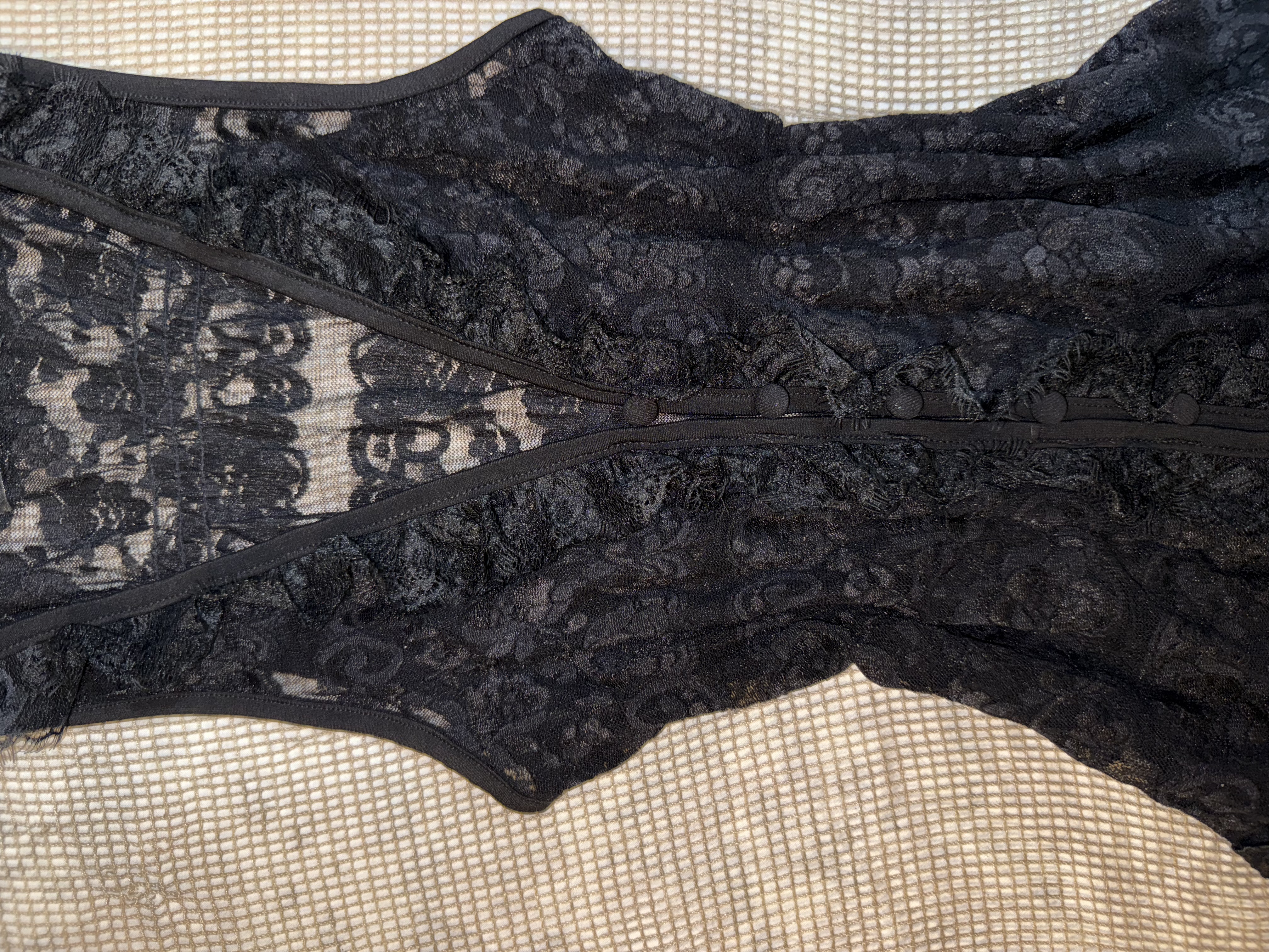 Drak Gothic Buttons Layered Outer