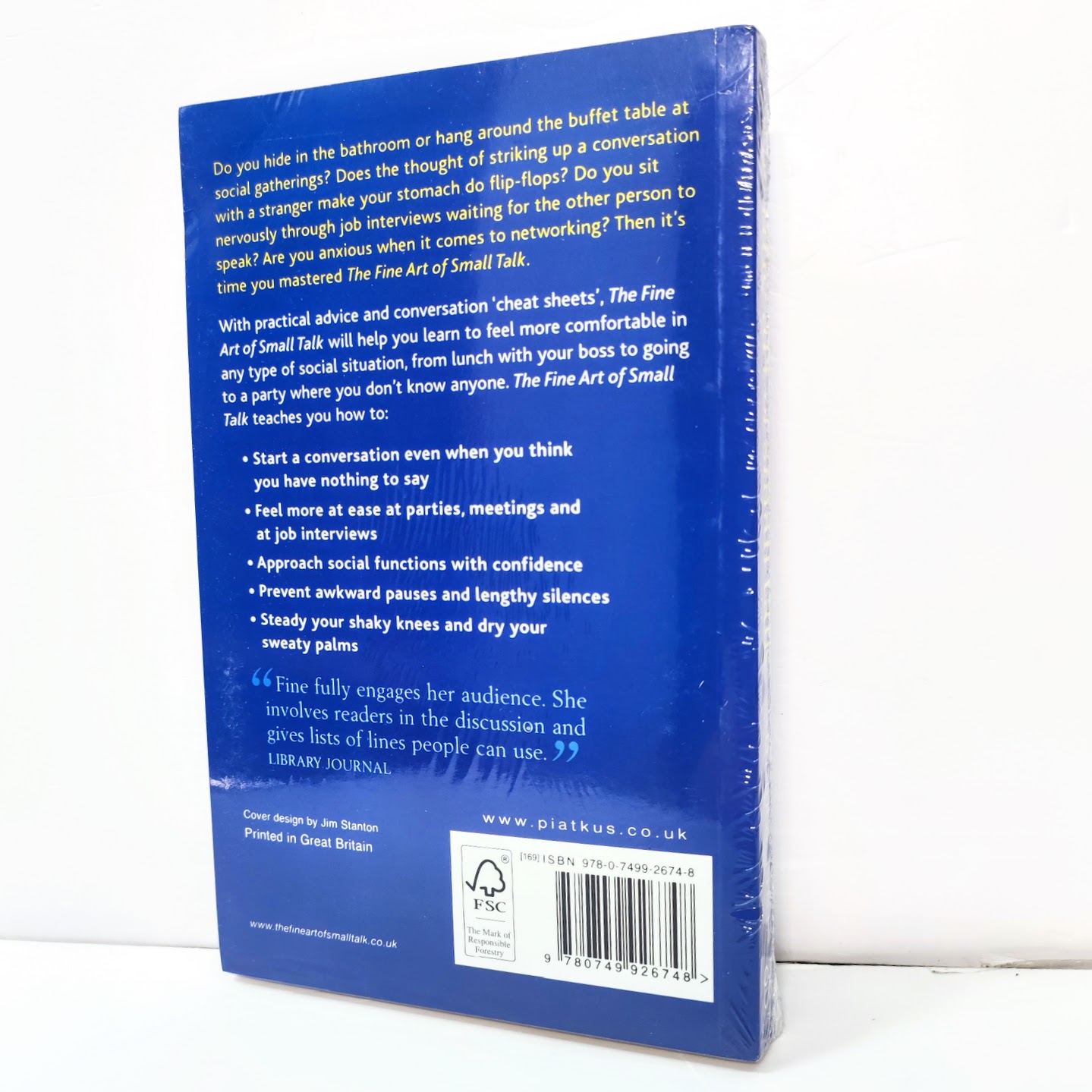 The Fine Art of Small Talk  談話的藝術 A25