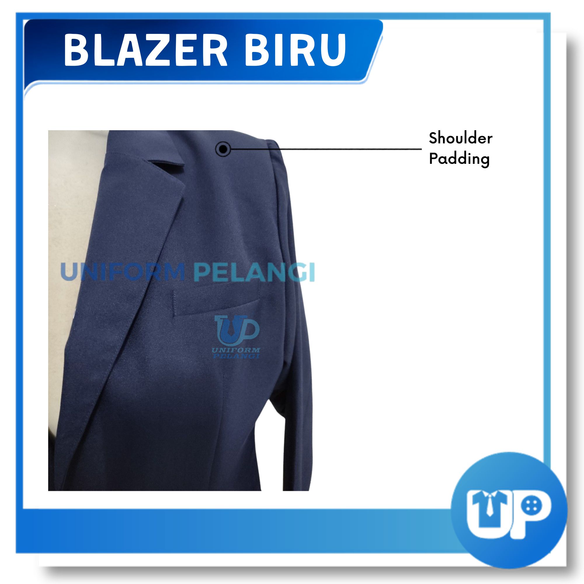Falcon Blazer UINSEX Coat Biru Tua Pegawas