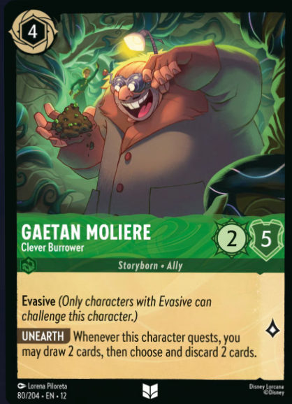 80/204 Gaetan Moliere - Clever Burrower UC