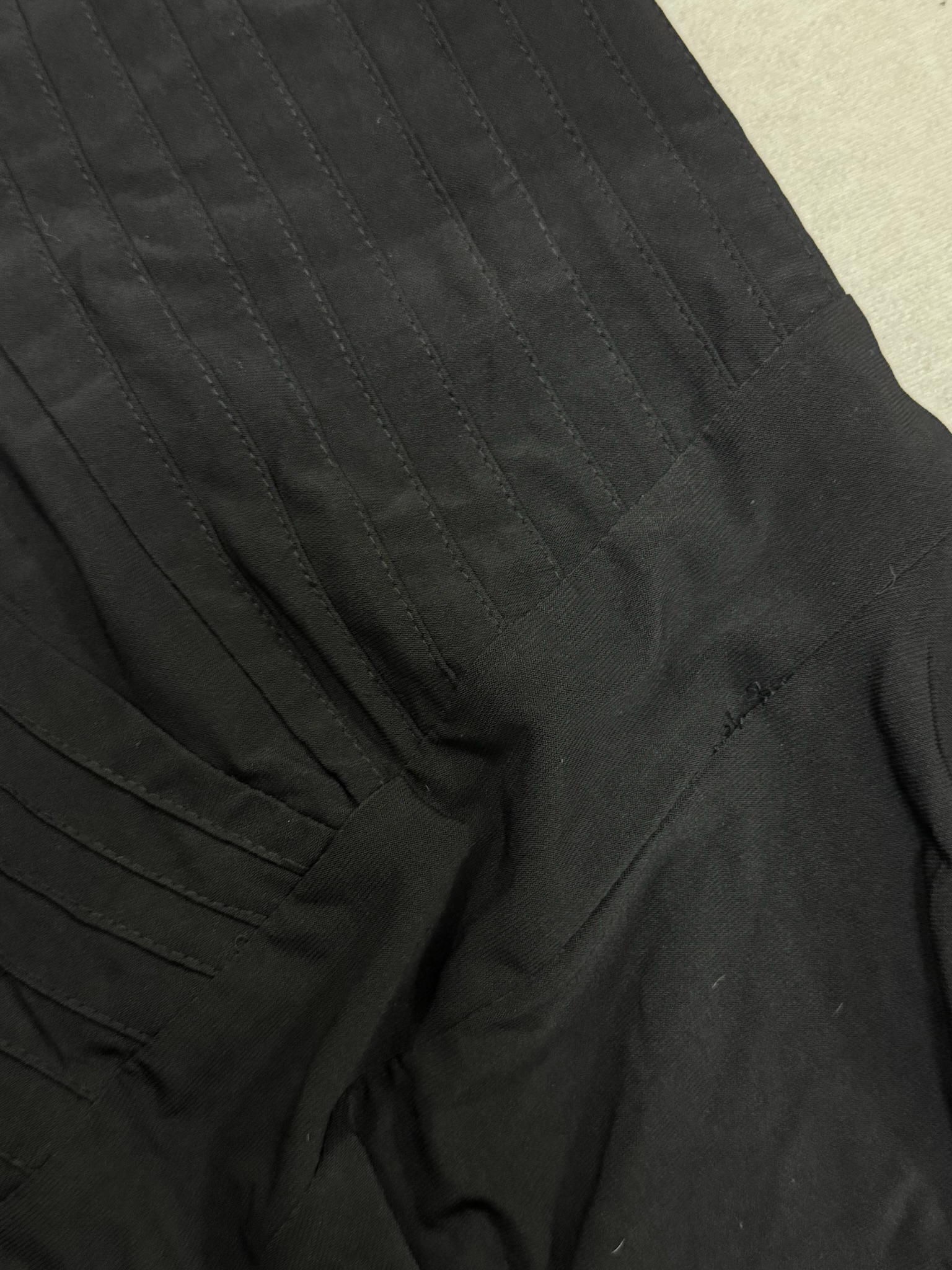 Halter Pleated Bodice Midi Dress