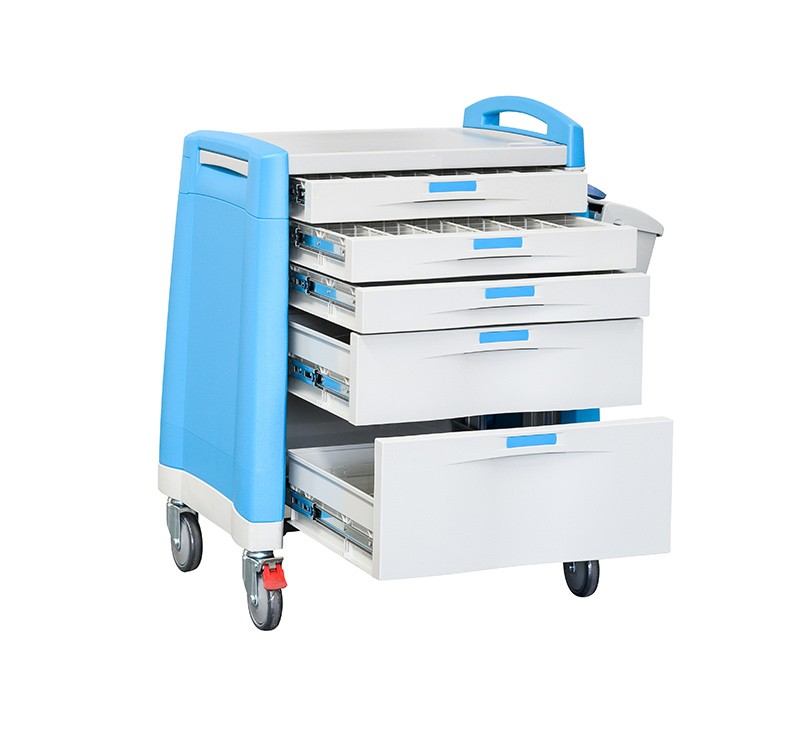 AD-P16 Medication Trolley 藥車 (For inquiry only 此產品需報價)