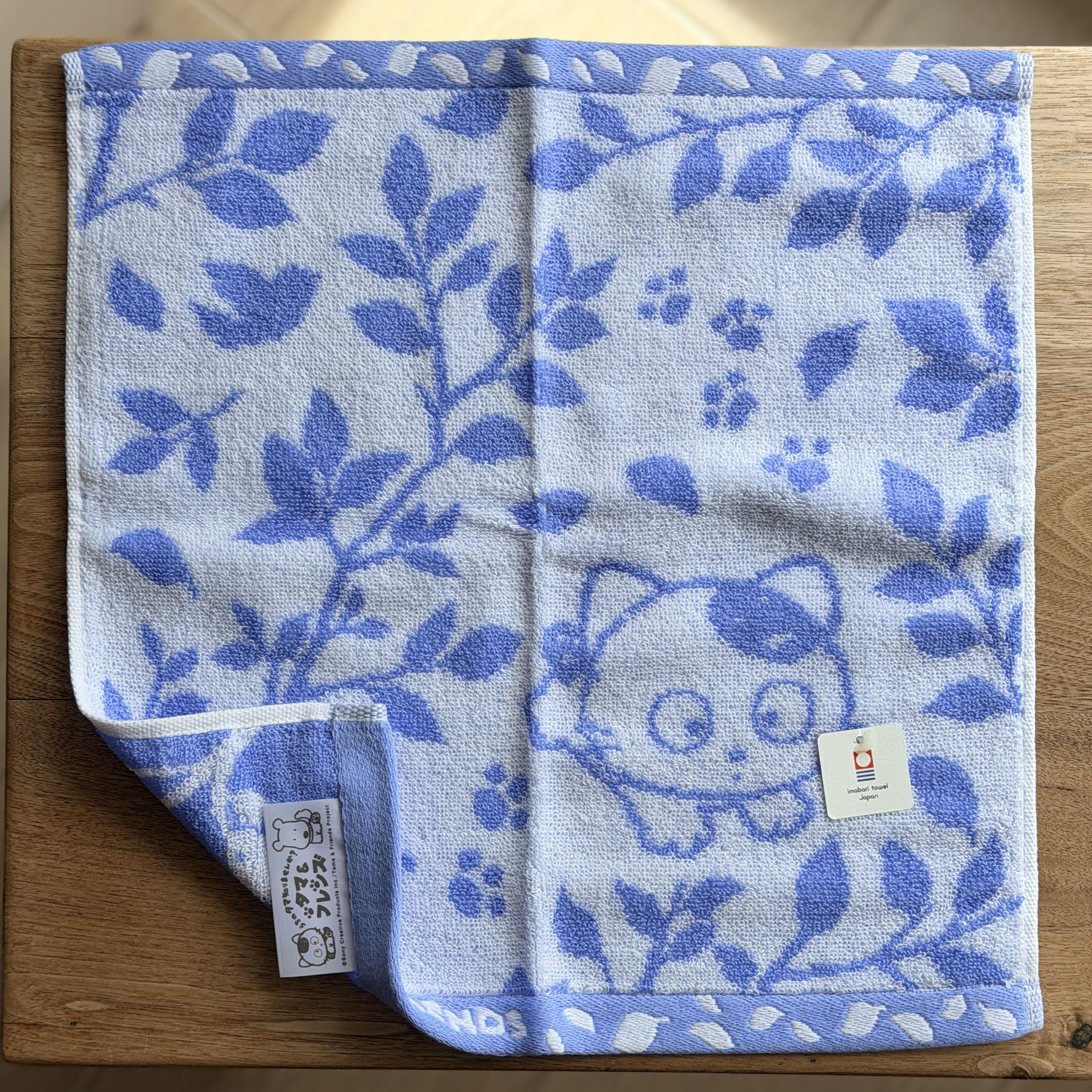 Tama and Friends貓狗寵物街 今治毛巾 手巾