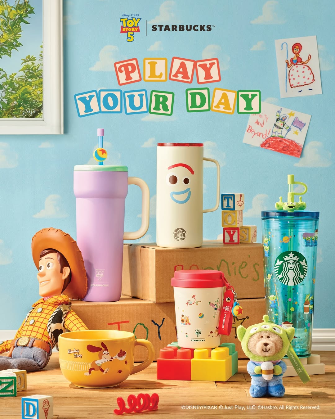 Starbucks - 韓國Starbucks x Toy story 反斗奇兵 限定  