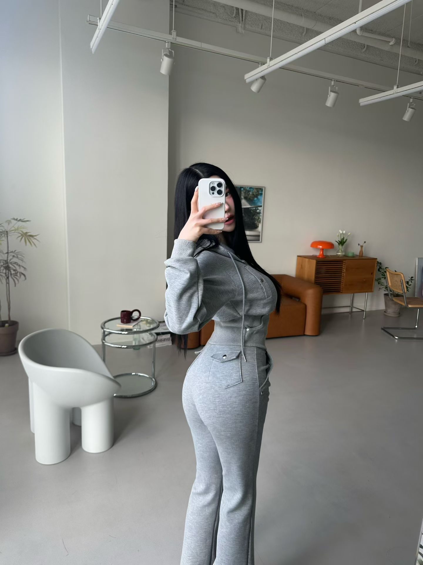 S-line jacket pants set (不散賣)