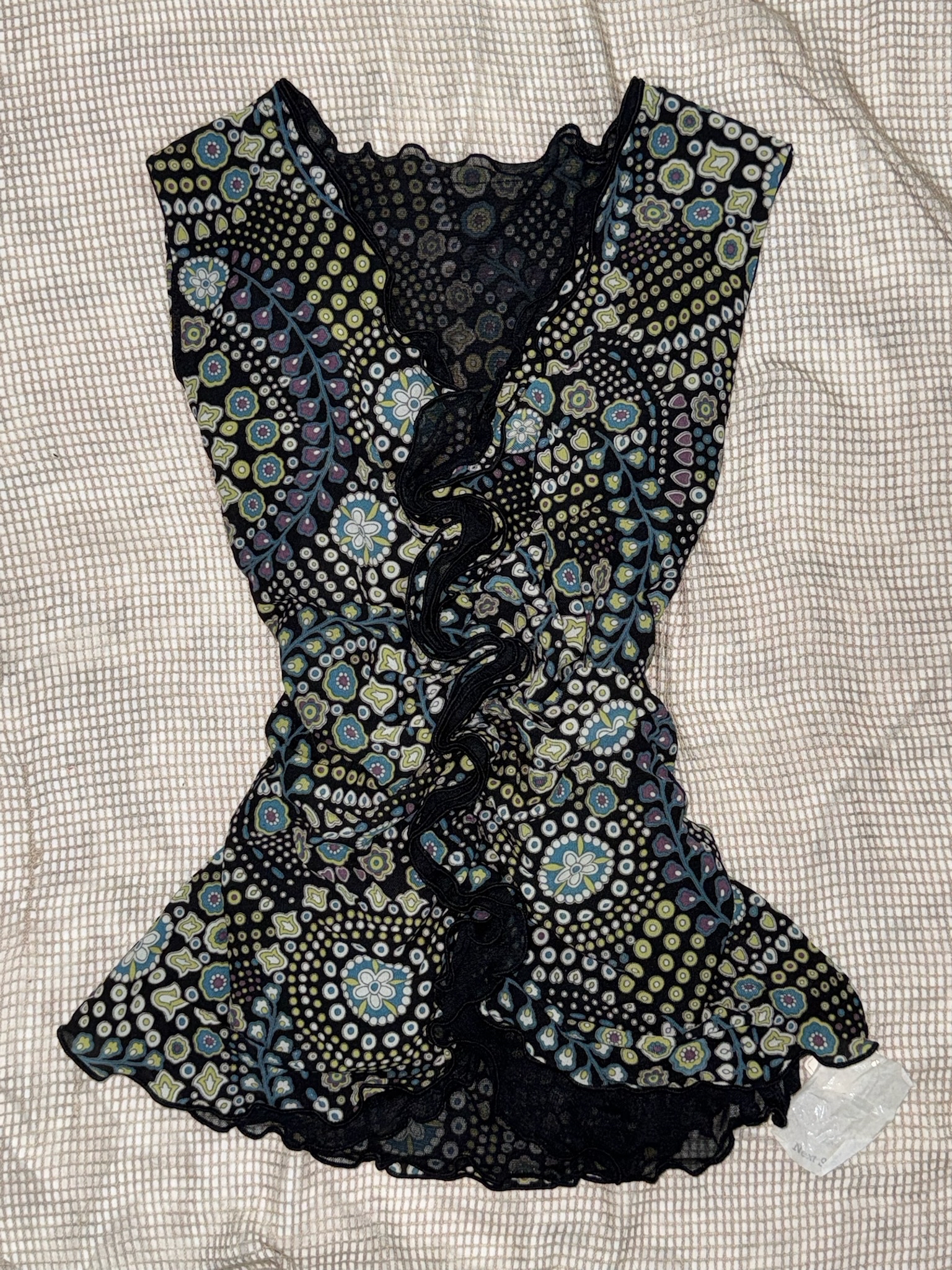 Kaleidoscope Print Flutter Cami