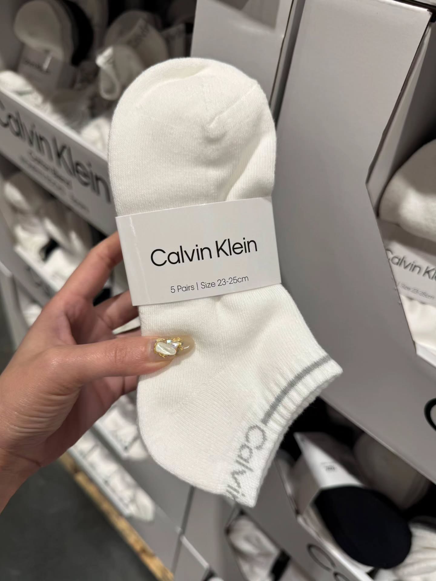 🇯🇵Ck 女款5对厚短袜