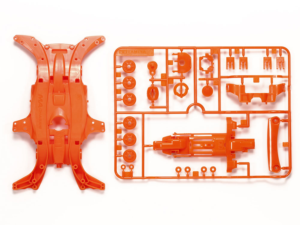 MA FLUORESCENT-COLOR CHASSIS SET (ORANGE)