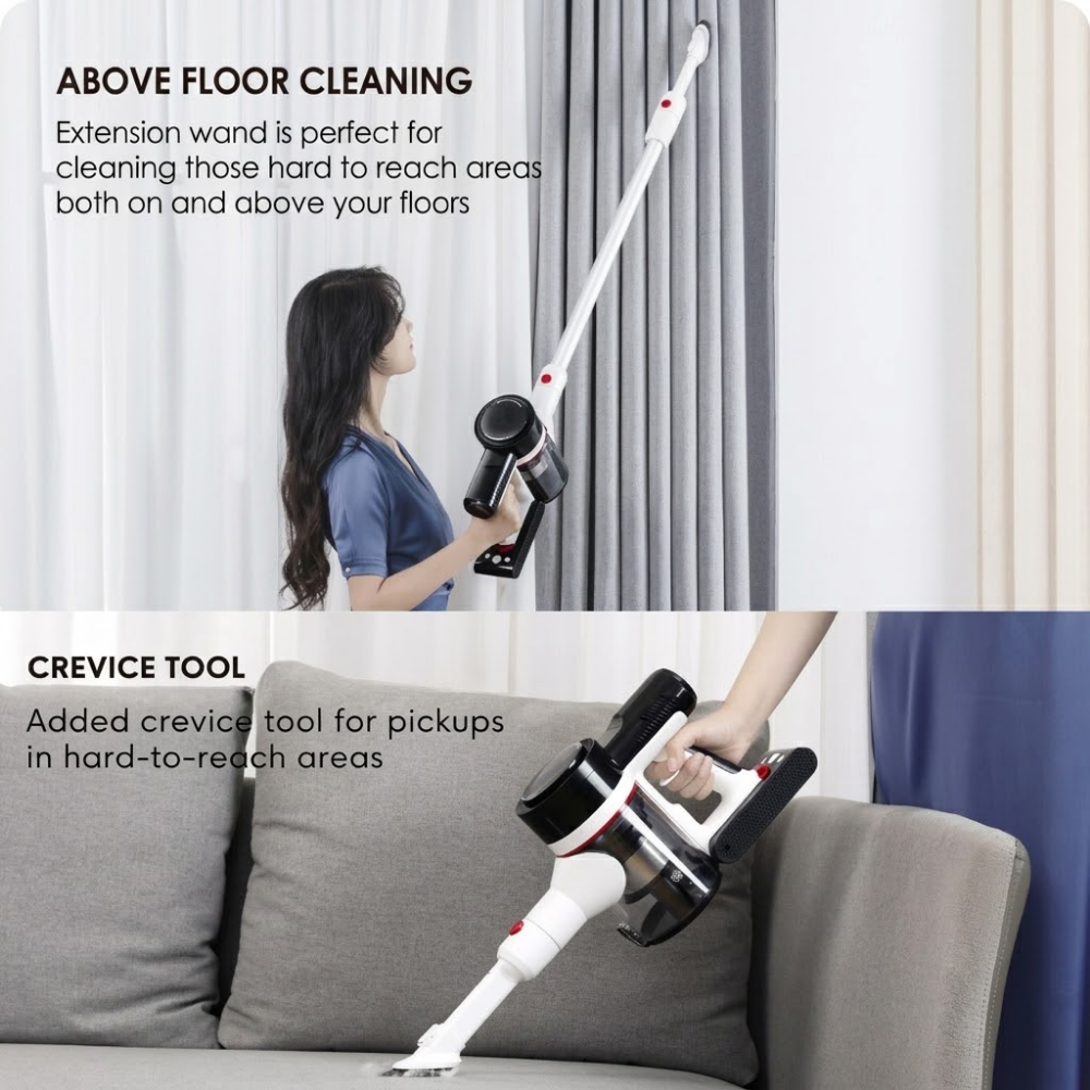 Morries 2 in 1 Cordless Stick Vacuum Cleaner MS20KPAHCV ST