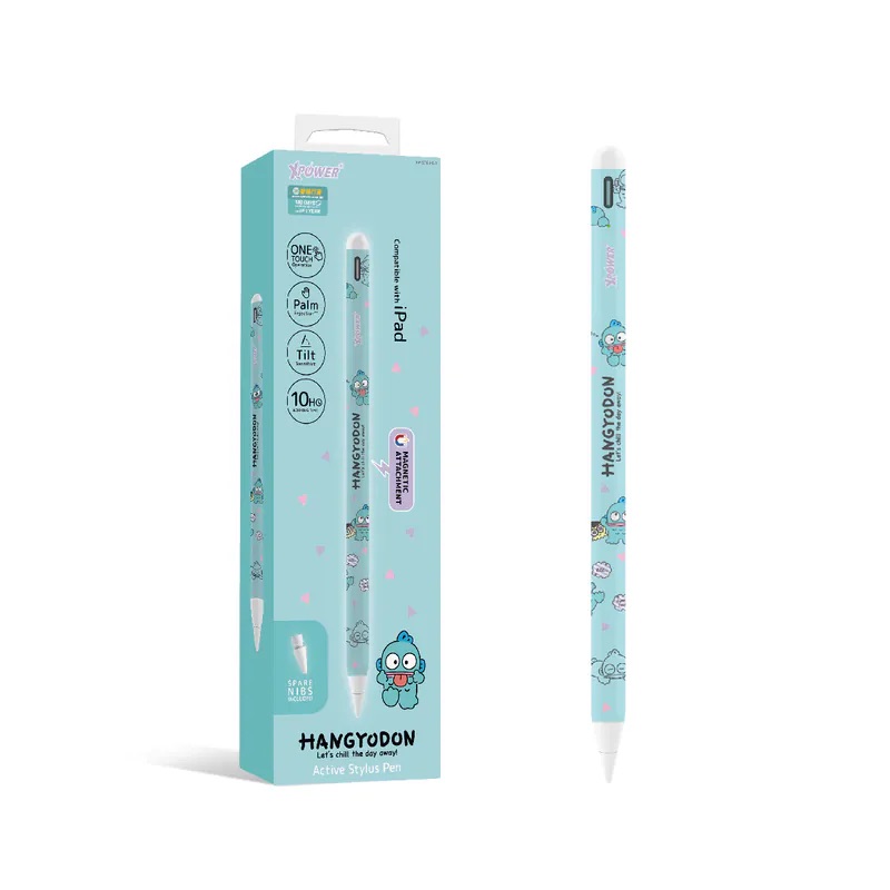 XPower x Sanrio Hangyodon ST6磁吸主動式觸控筆 (Apple iPad專用)