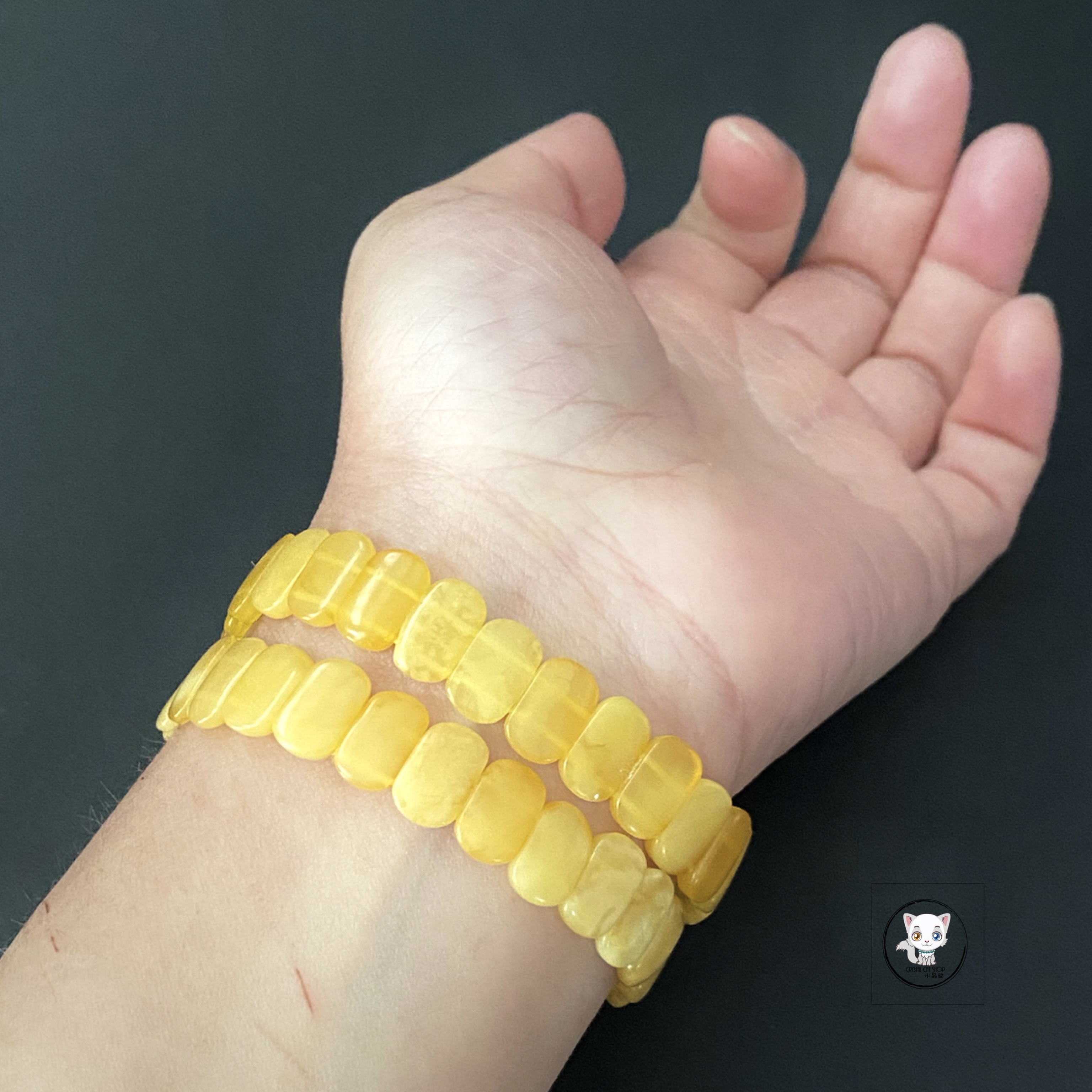 天然蜜蠟手排 11.5mm