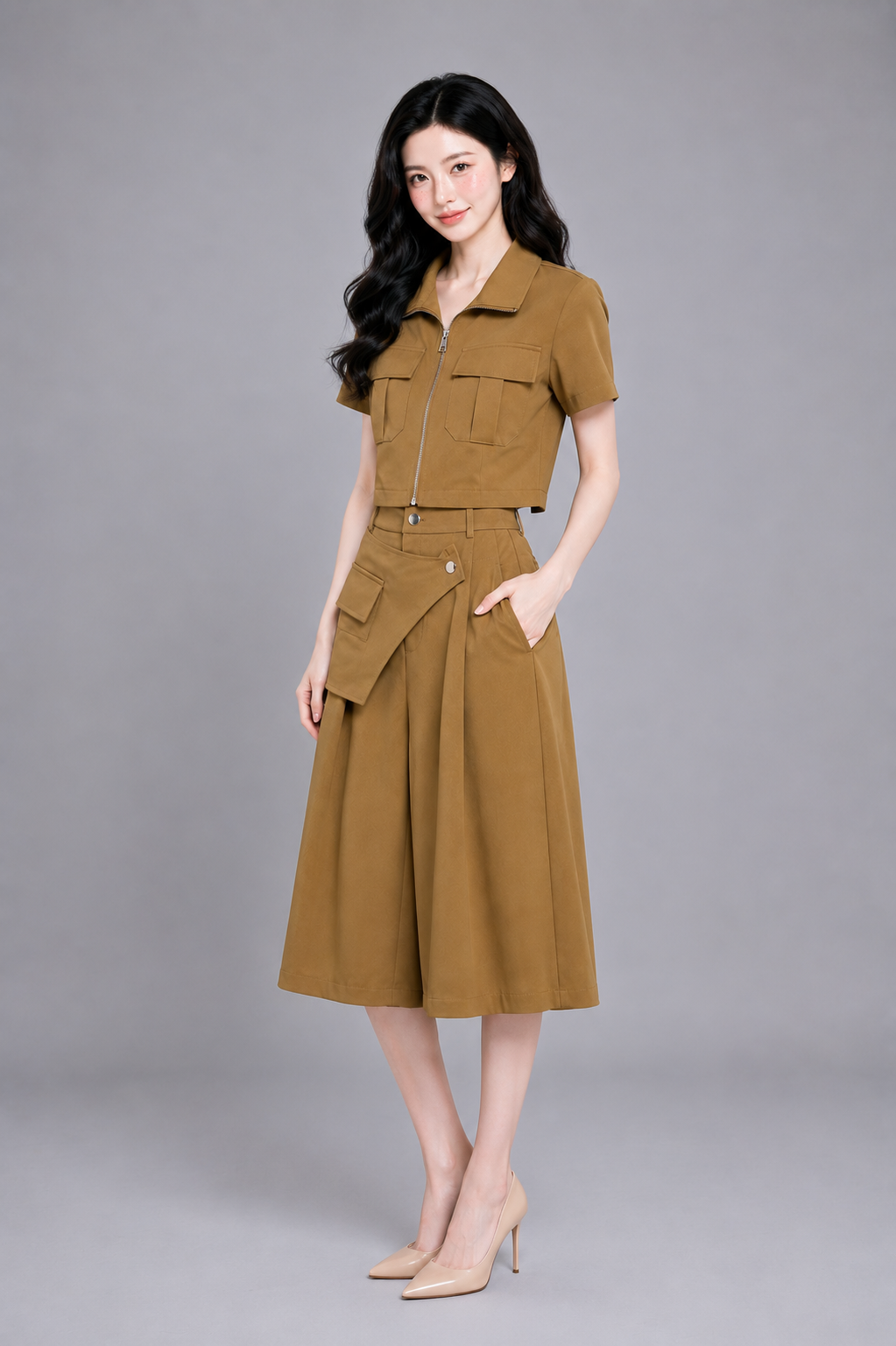 20253 Sienna Utility Crop Top