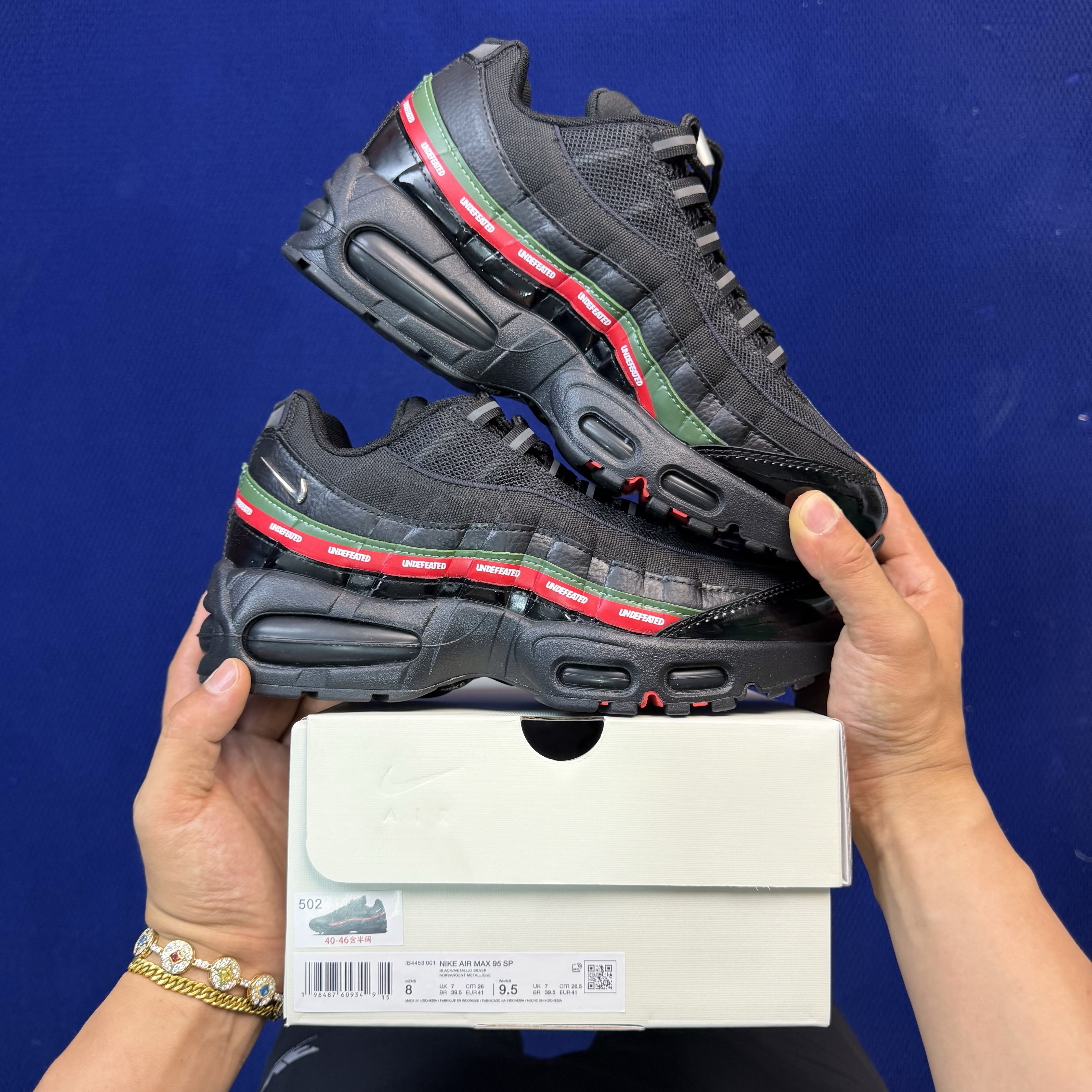 Undefeated x Nike Air Max 95 IB4453-001