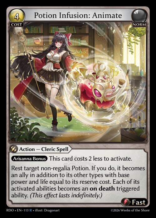 Potion Infusion: Animate / RDO-113 (R)