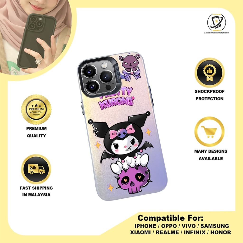 IMD CASE PHONE FOR INFINIX - DESIGN KUROMI C