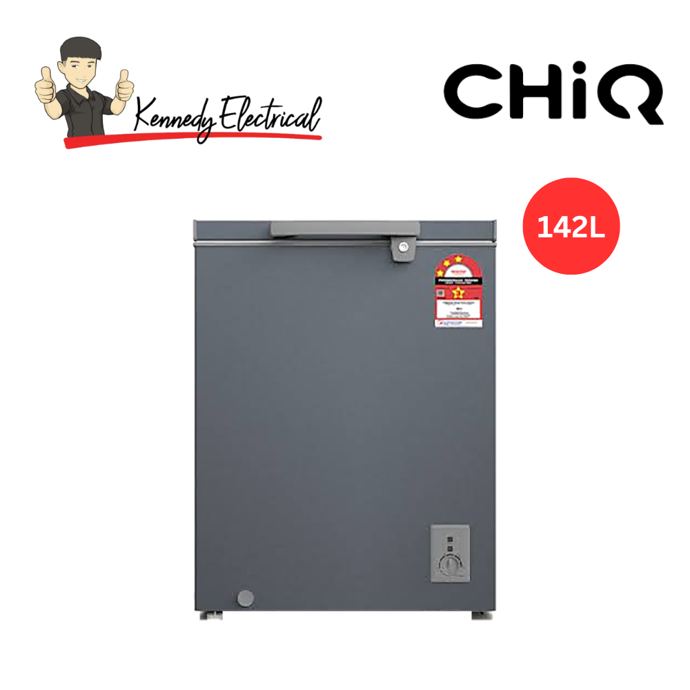 CHiQ Chest Freezer Grey CCF142-GR