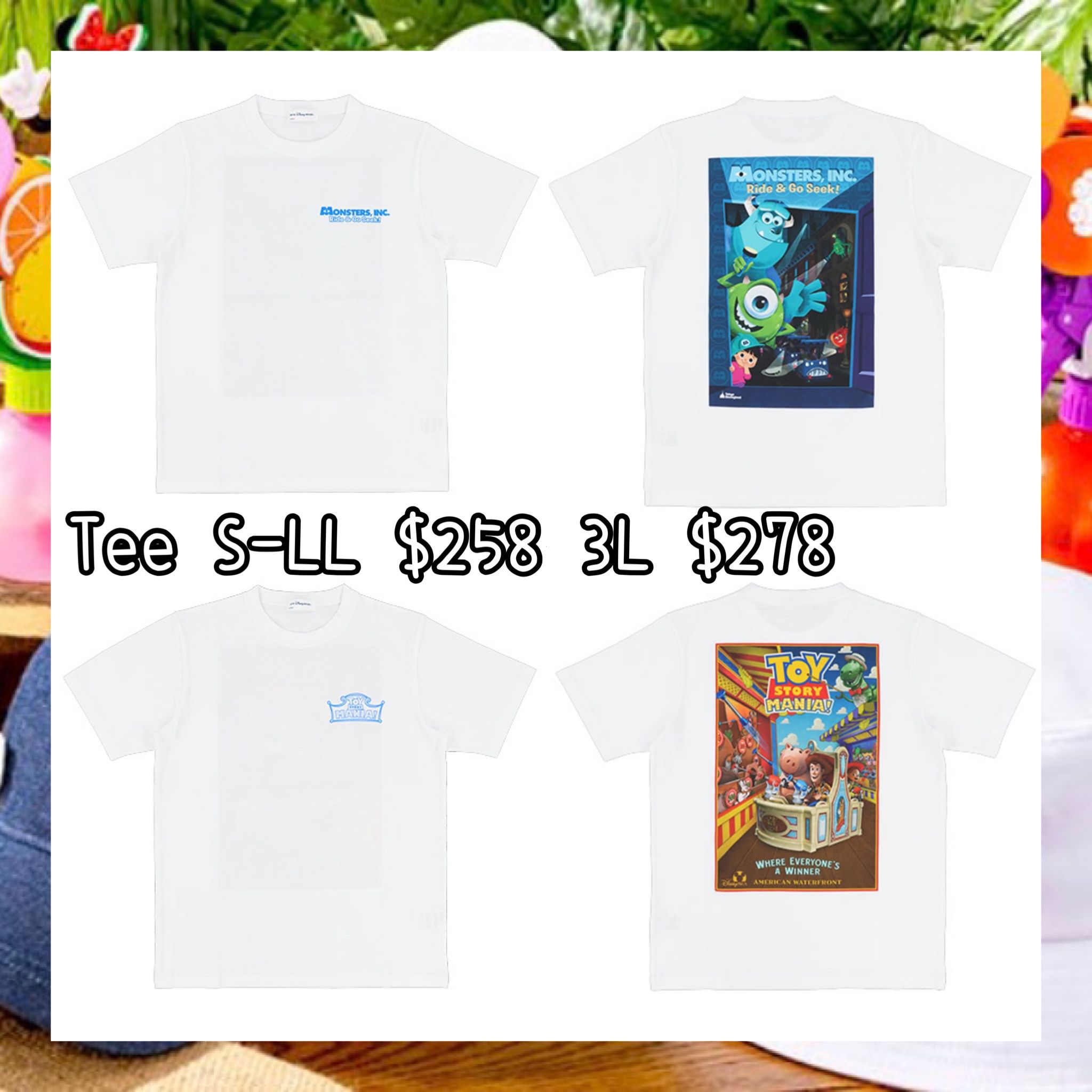 ：日本：DISNEYLAND園區產品 16/7 日本發賣 TEE
