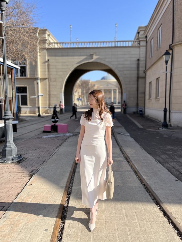 The Margaret Cami Dress (Ivory)