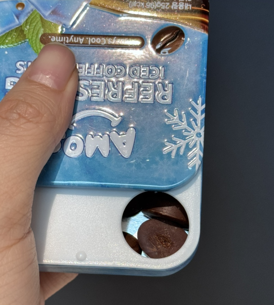 最新‼️ 韓國 AMOS 冰咖啡薄荷糖 25g / 盒｜Refreshing Iced Coffee Mints