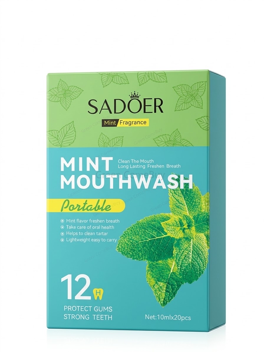 SADOER 便攜式薄荷漱口水