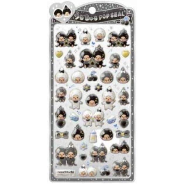 monchhichi立體貼紙