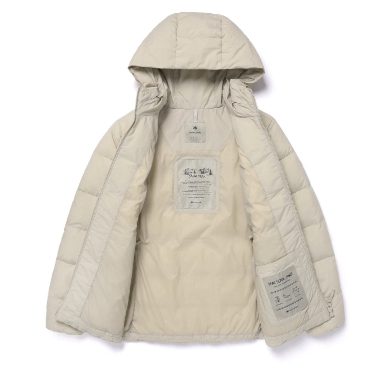 SNOWPEAK 防水防風連帽鴨絨羽絨 S25WWGDJ69