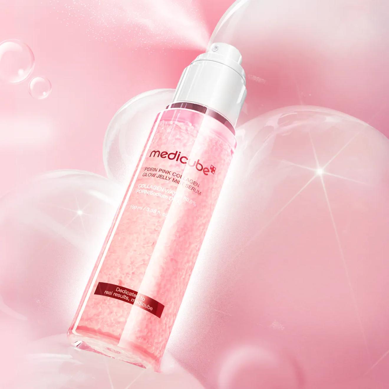 Medicube PDRN粉紅膠原果凍噴霧精華