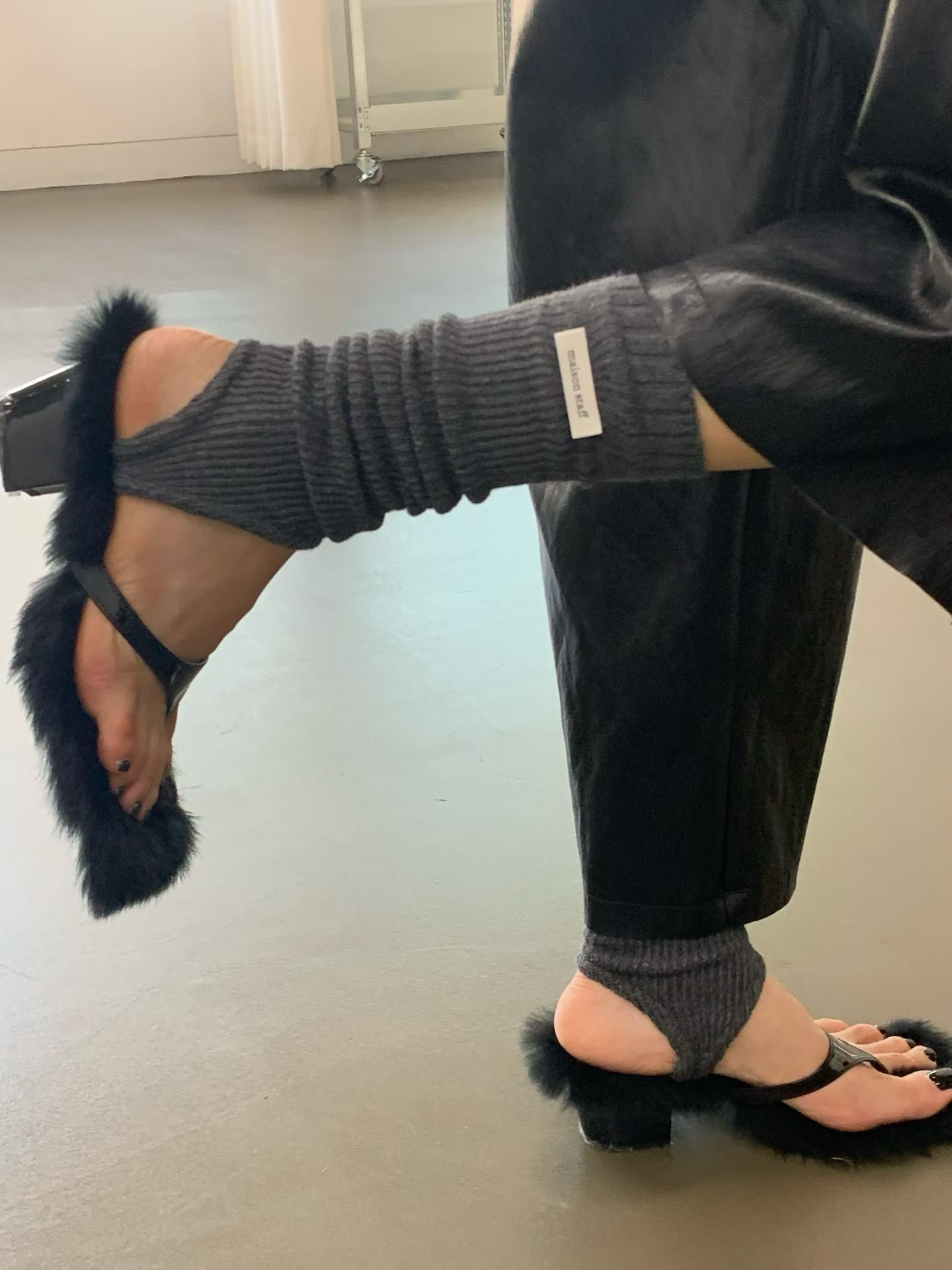 (2026FW) MAISONSTAFF -  LEG WARMERS